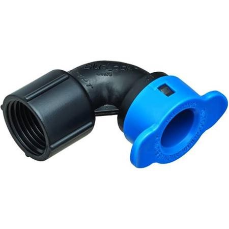 PIPERS PIT 0.5 in. Blu-Lock Female Elbow PI708244